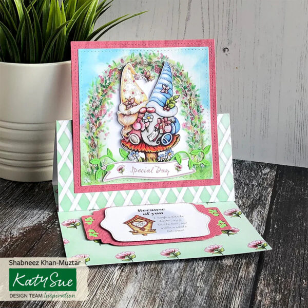Katy Sue Garden Gnomes Paper Craft Pad