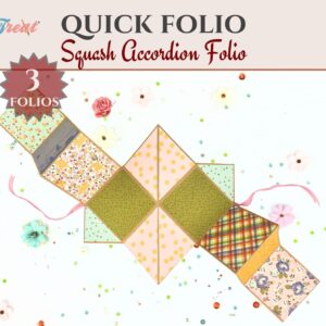 Craftreat Scrapbook Blank Quick Folio - Squash Accordion
