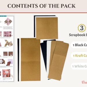 Craftreat Scrapbook Blank Quick Folio - Squash Accordion