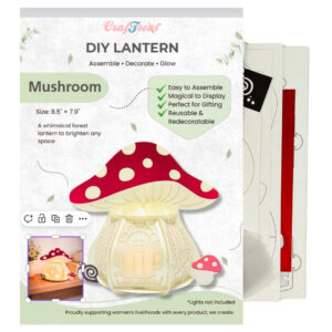 Craftreat Diy Paper Lanterns - Mushroom