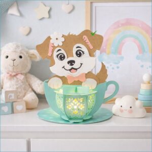 Craftreat Diy Paper Lanterns - Pup in A Cup
