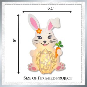 Craftreat Diy Paper Lanterns - Bunny