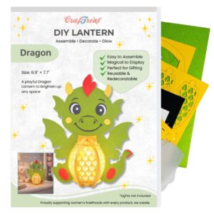 Craftreat Diy Paper Lanterns - Dragon
