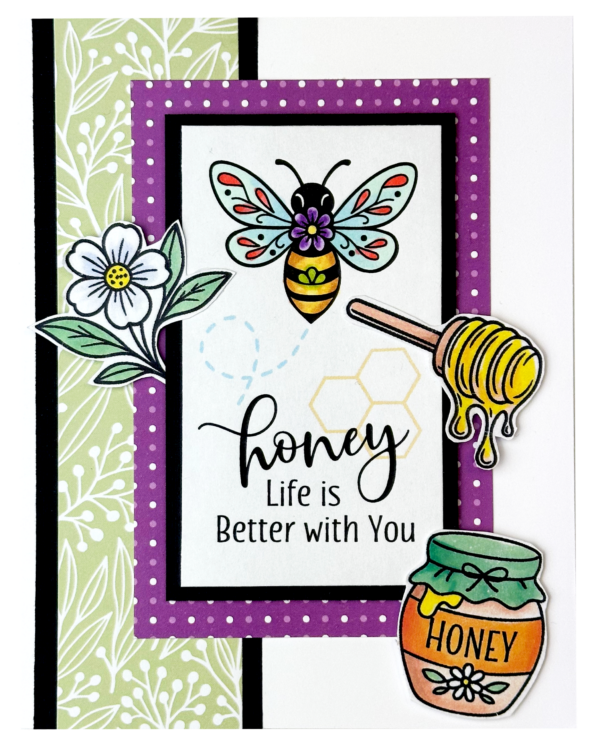 Dare 2B Artzy Stamp Sweet As Honey