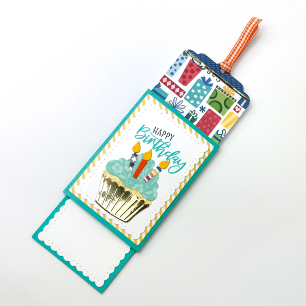 Dare 2B Artzy Die Pull & Reveal Gift Card Holder
