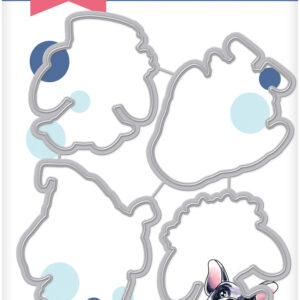 Lala Land Stamp Woodland Bunnies Outlines