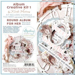 Mintay Album Creative Kit 1 Round Album For Her