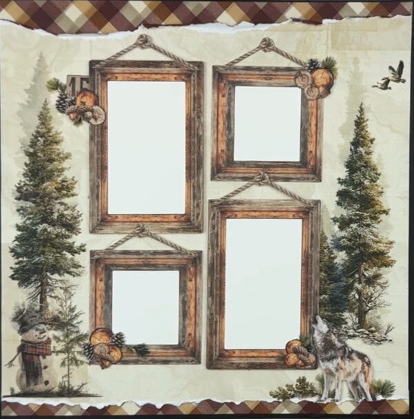 49 & Market Timber & Tweed 12"X12" Album