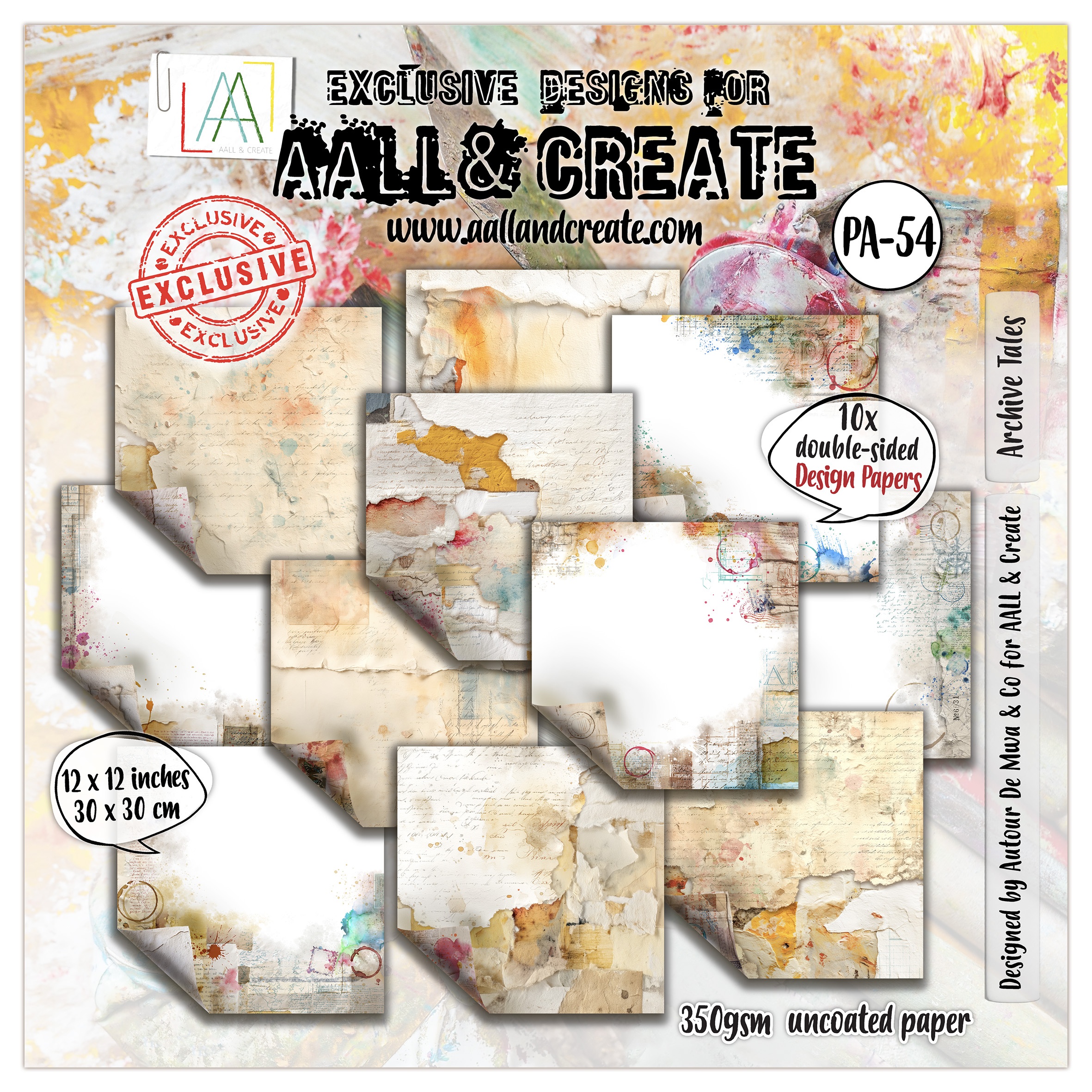 AALL & CREATE 12X12 ARCHIVE TALES COLLECTION KIT