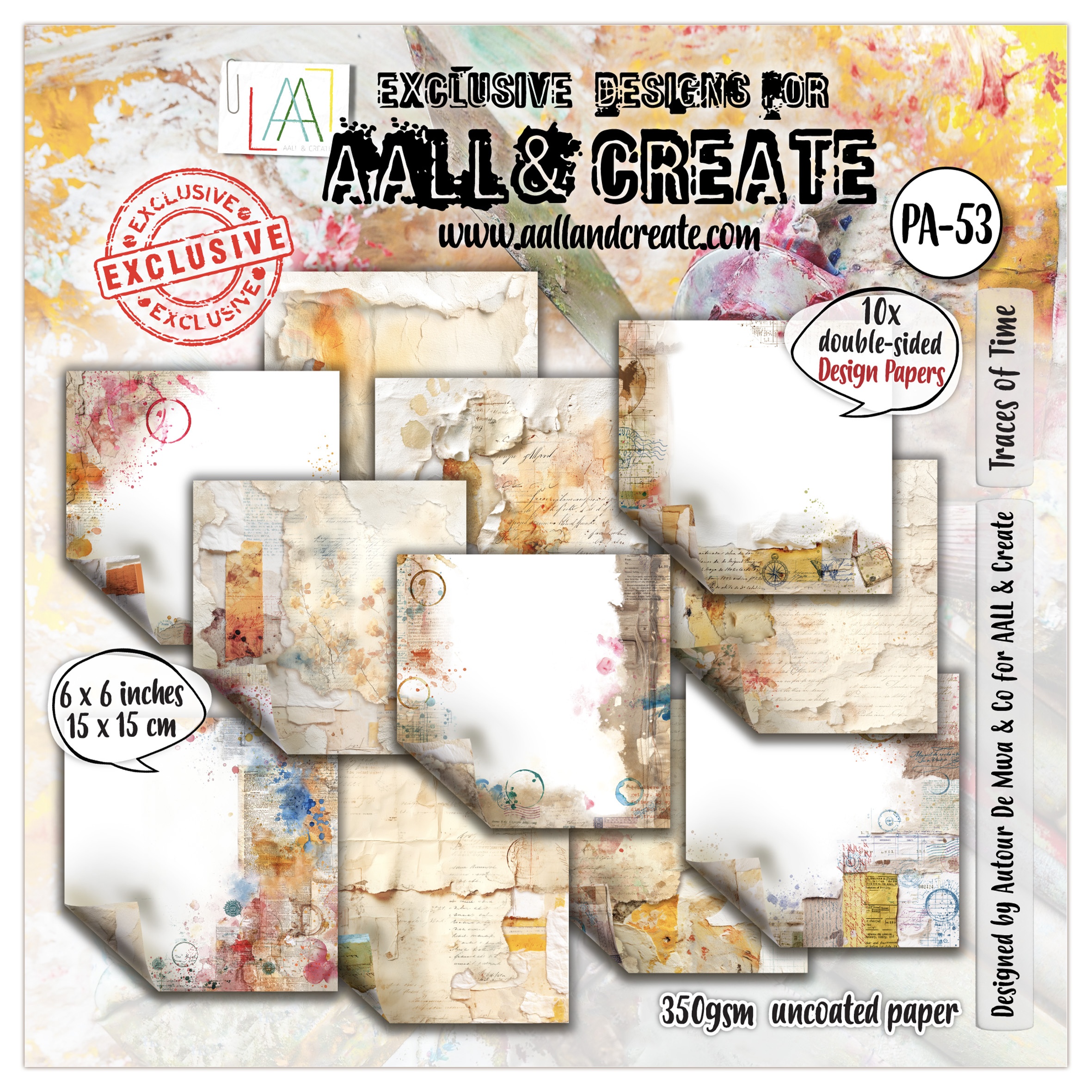 AALL & CREATE 6X6 TRACES OF TIME