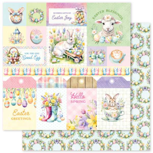 PR Hop Into Spring 12X12 A PR Hop Into Spring 12X12 A