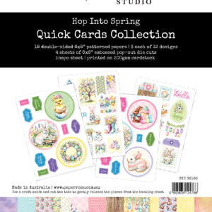 PR Hop Into Spring 6X8 Quick Cards Kit