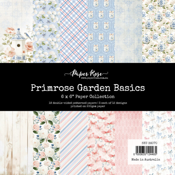 PR Primrose Garden Easter Basics 6X6 Pap PR Primrose Garden Easter Basics 6X6 Pap