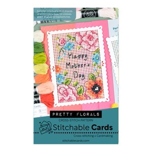 WAFFLE FLOWER PRETTY FLORALS STITCHABLE PATTERN