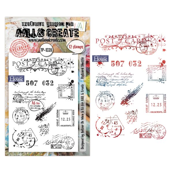 AALL & CREATE STAMP POSTCARD SHUFFLE