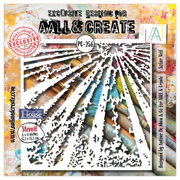 AALL & CREATE STENCIL SOLAR VEIL