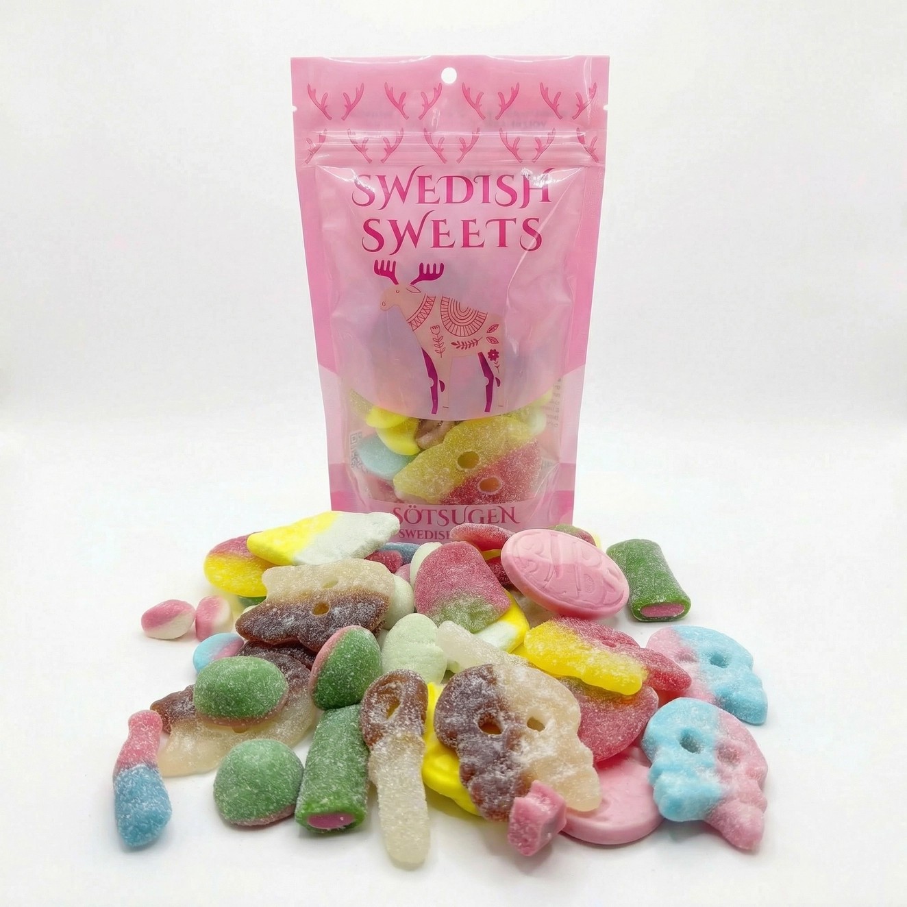 Swedish Candy With Bubs Mix