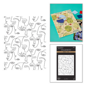 Spellbinders Perceptual Profiles Press + Foil Plate By Jaycee Gaspar