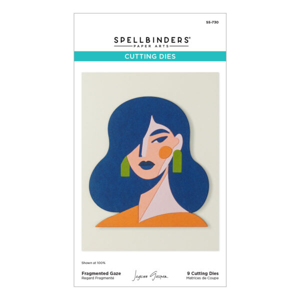 Spellbinders Fragmented Gaze Etched Dies By Jaycee Gaspar