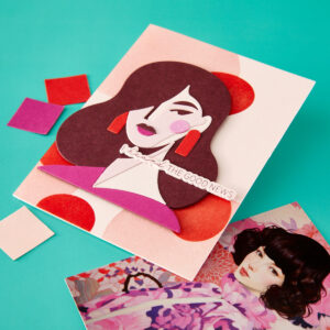 Spellbinders Fragmented Gaze Etched Dies By Jaycee Gaspar