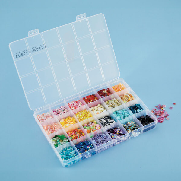Spellbinders Locking Compartment Storage Box