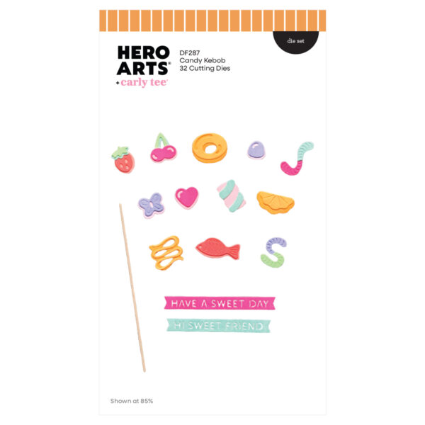 Hero Arts Candy Kebob Die Set By Hero Arts + Carly Tee