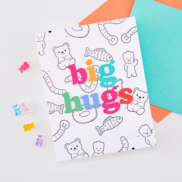 Hero Arts Big Hugs Die Set By Hero Arts + Carly Tee