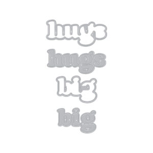 Hero Arts Big Hugs Die Set By Hero Arts + Carly Tee