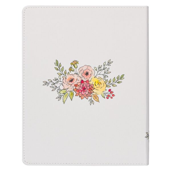 Cag KJV My Creative Bible White Floral Printed