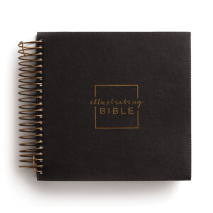 Harper Illustrating Bible Niv - Spiral Bound Journal, Dark Gray