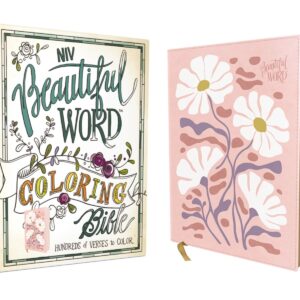 Harper Niv Beautiful Word Coloring Bible, Leathersoft, Pink