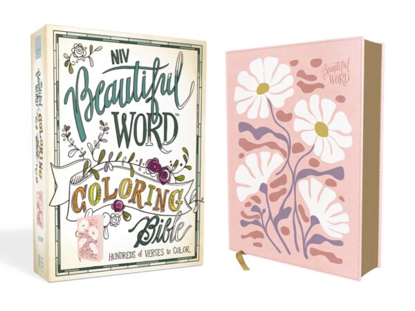 Harper Niv Beautiful Word Coloring Bible, Leathersoft, Pink