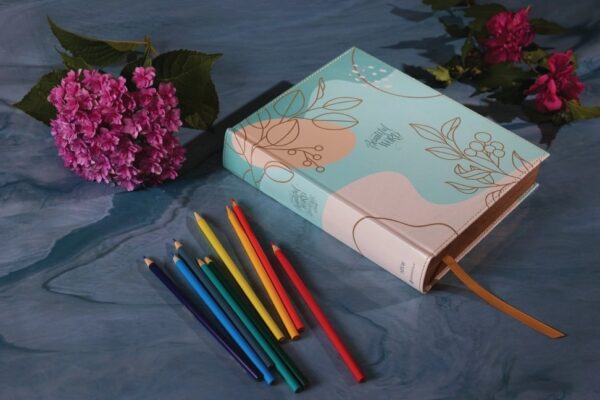 Harper Niv Beautiful Word Coloring Bible Large Print Teal