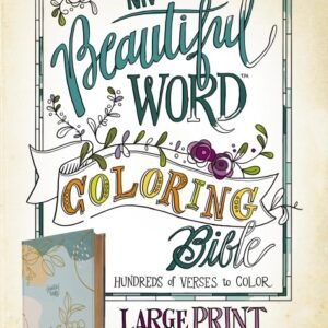 Harper Niv Beautiful Word Coloring Bible Large Print Teal