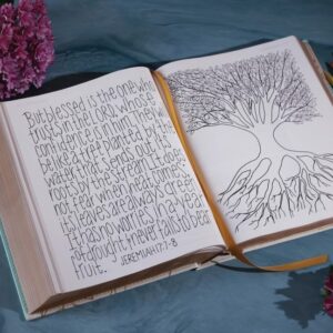 Harper Niv Beautiful Word Coloring Bible Large Print Teal