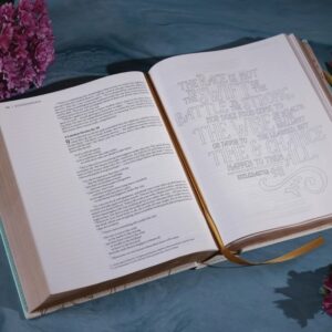 Harper Niv Beautiful Word Coloring Bible Large Print Teal