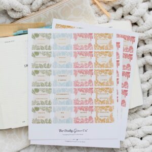 The Daily Grace Citrus Bible Tabs