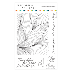 Alex Syberia Stamp Abstract Background