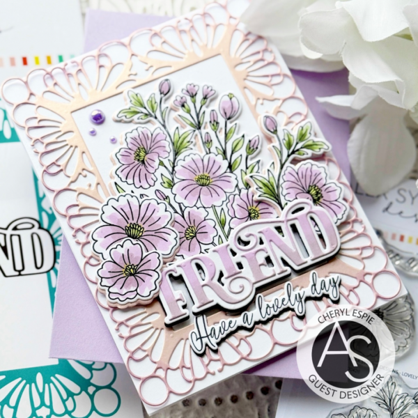 Alex Syberia Die Delicate Frame & Friend