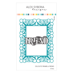 Alex Syberia Die Delicate Frame & Friend
