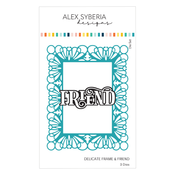 Alex Syberia Die Delicate Frame & Friend