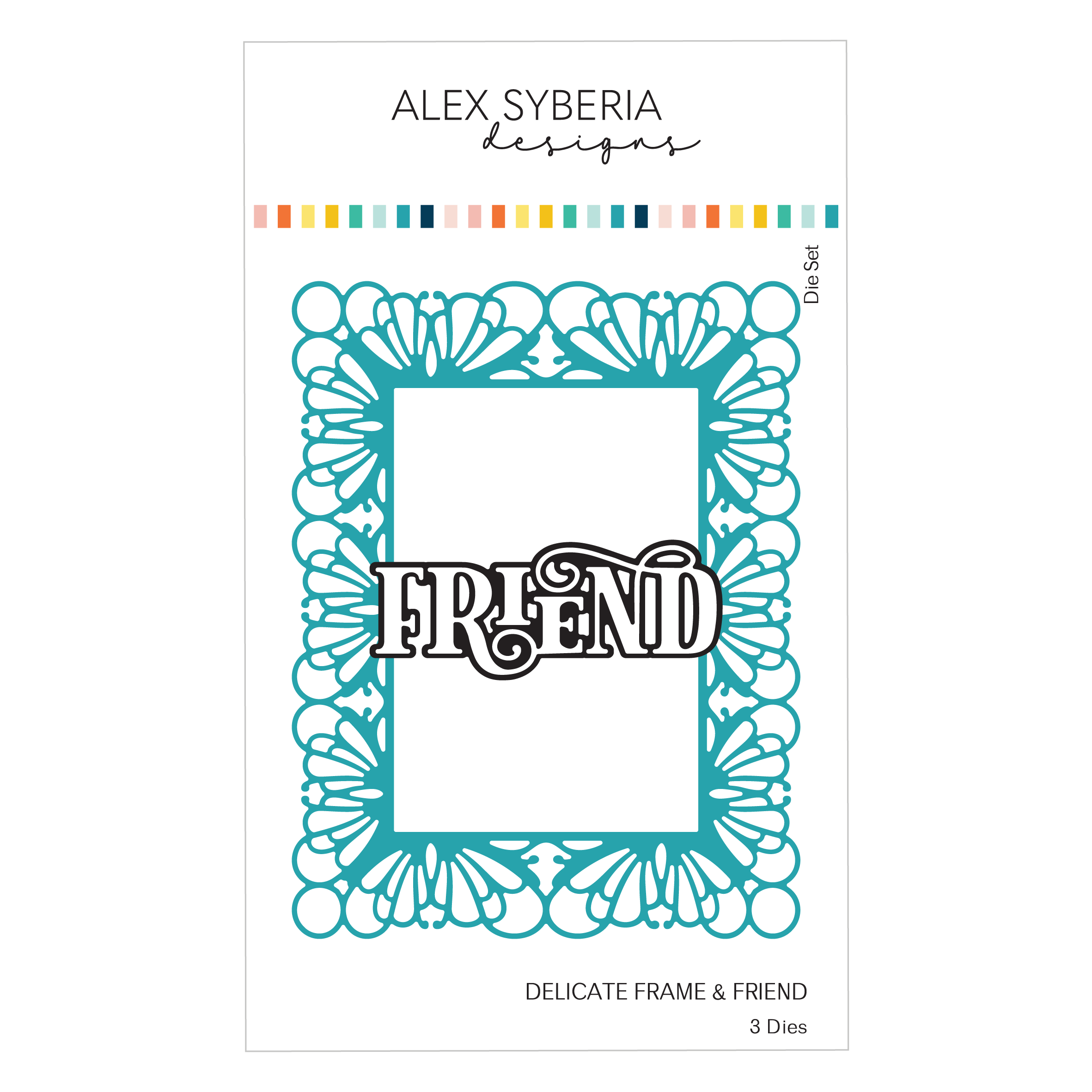 Alex Syberia Die Delicate Frame & Friend