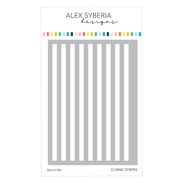 Alex Syberia Stencil Classic Stripes