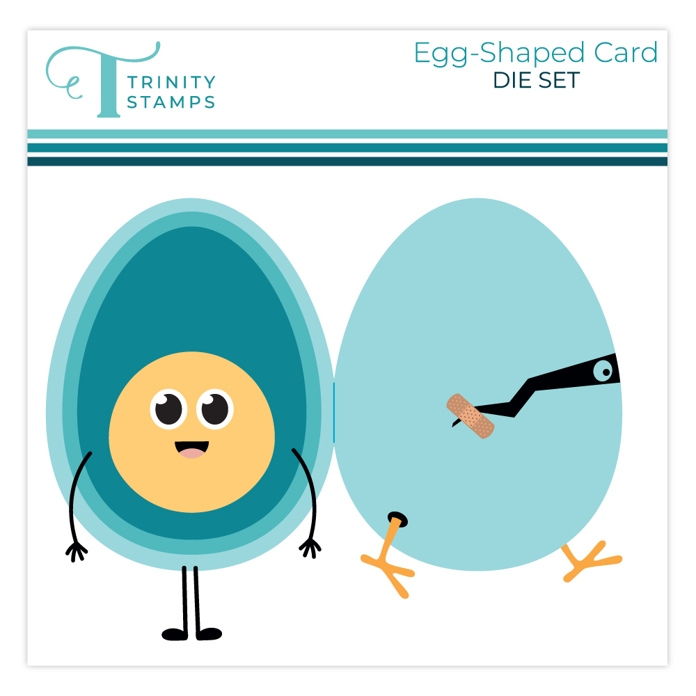 Trinity Die Egg-shaped Card