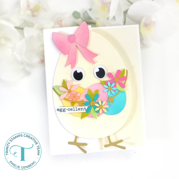 Trinity Die Egg-shaped Card