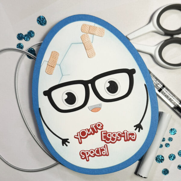 Trinity Die Egg-shaped Card