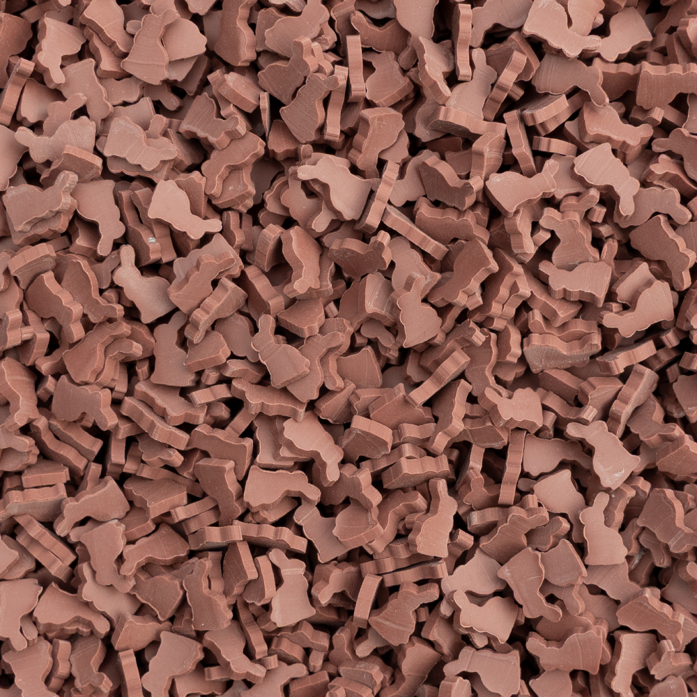 Trinity Embellishment Chocolate Bunny Clay Mix