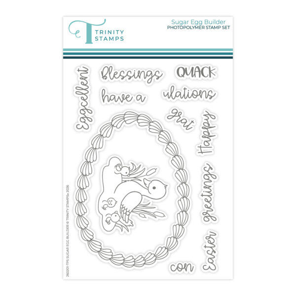 Sugar Egg Builder 4X6 Stamp Set (Release 3-4-26)