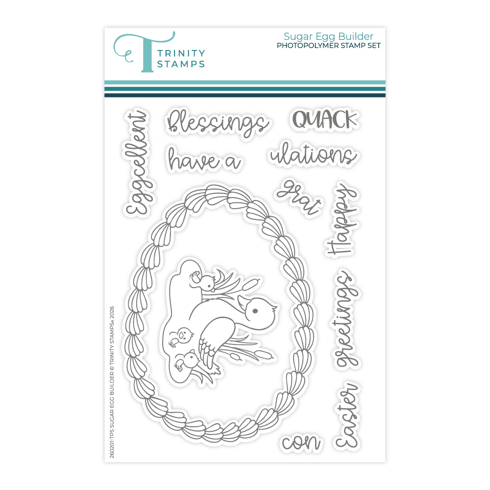 Sugar Egg Builder 4X6 Stamp Set (Release 3-4-26)