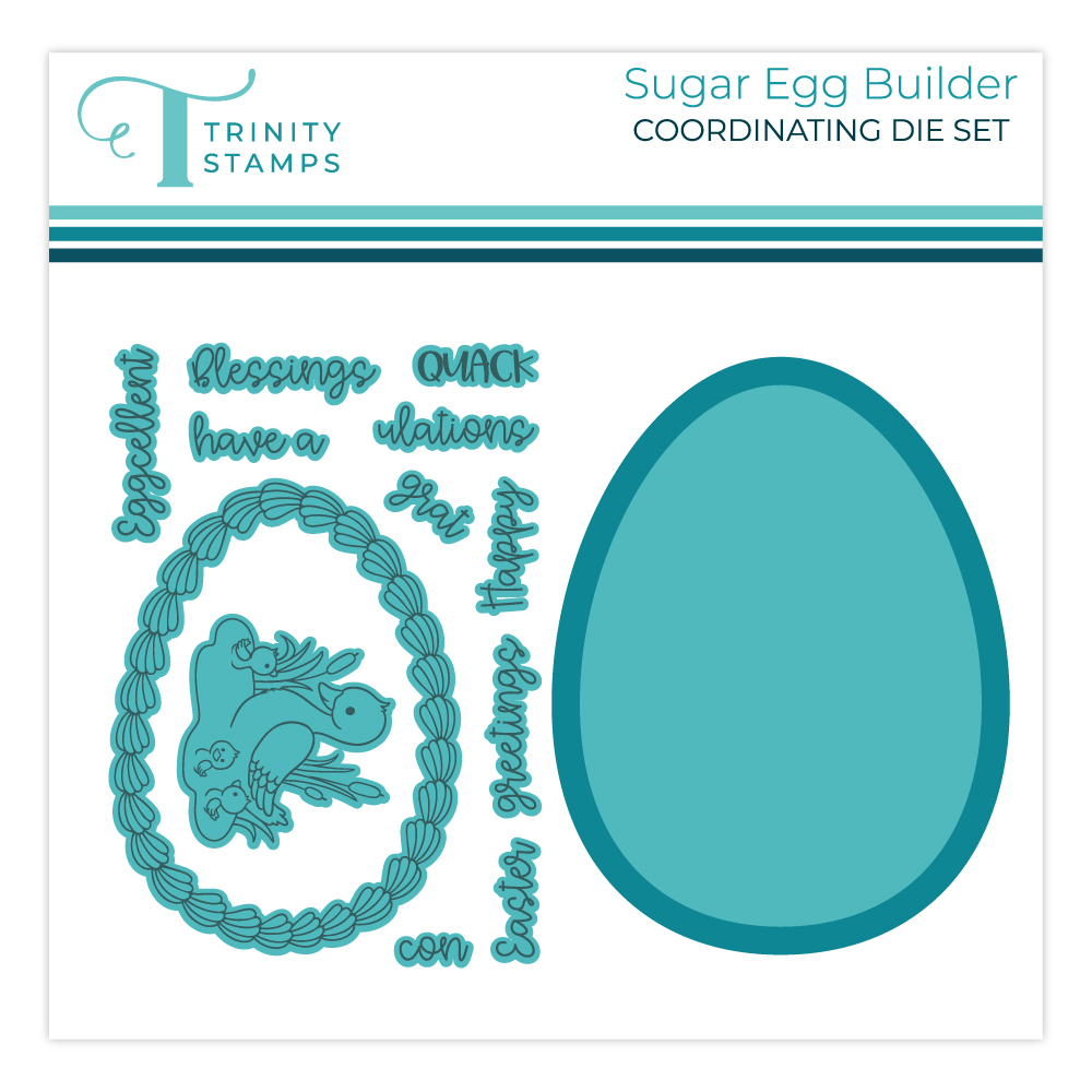 Sugar Egg Builder Coordinating Die Set (Release 3-4-26)
